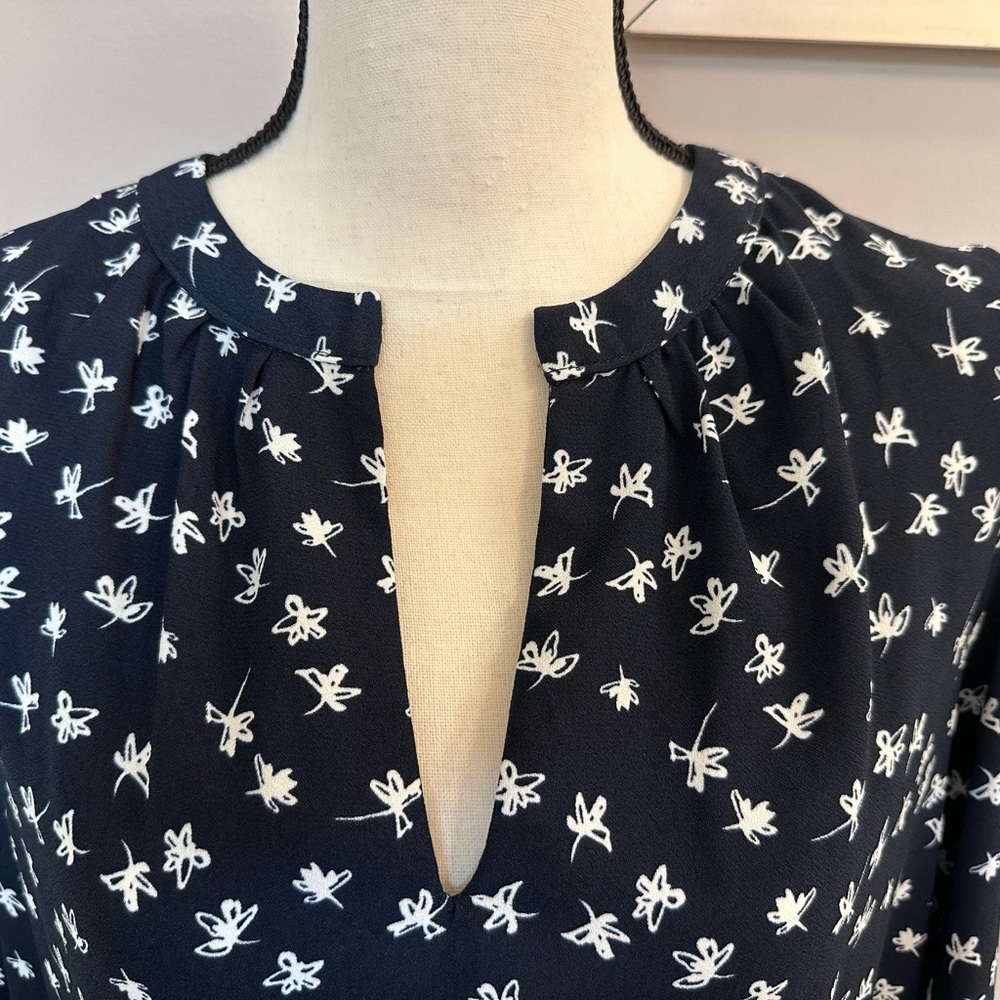 M&S Dress. Navy and White. UK size 14 US size 10 - Picture 4 of 9